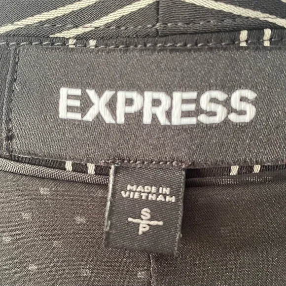 Express Stripped Blazer Size Small - Picture 2 of 4